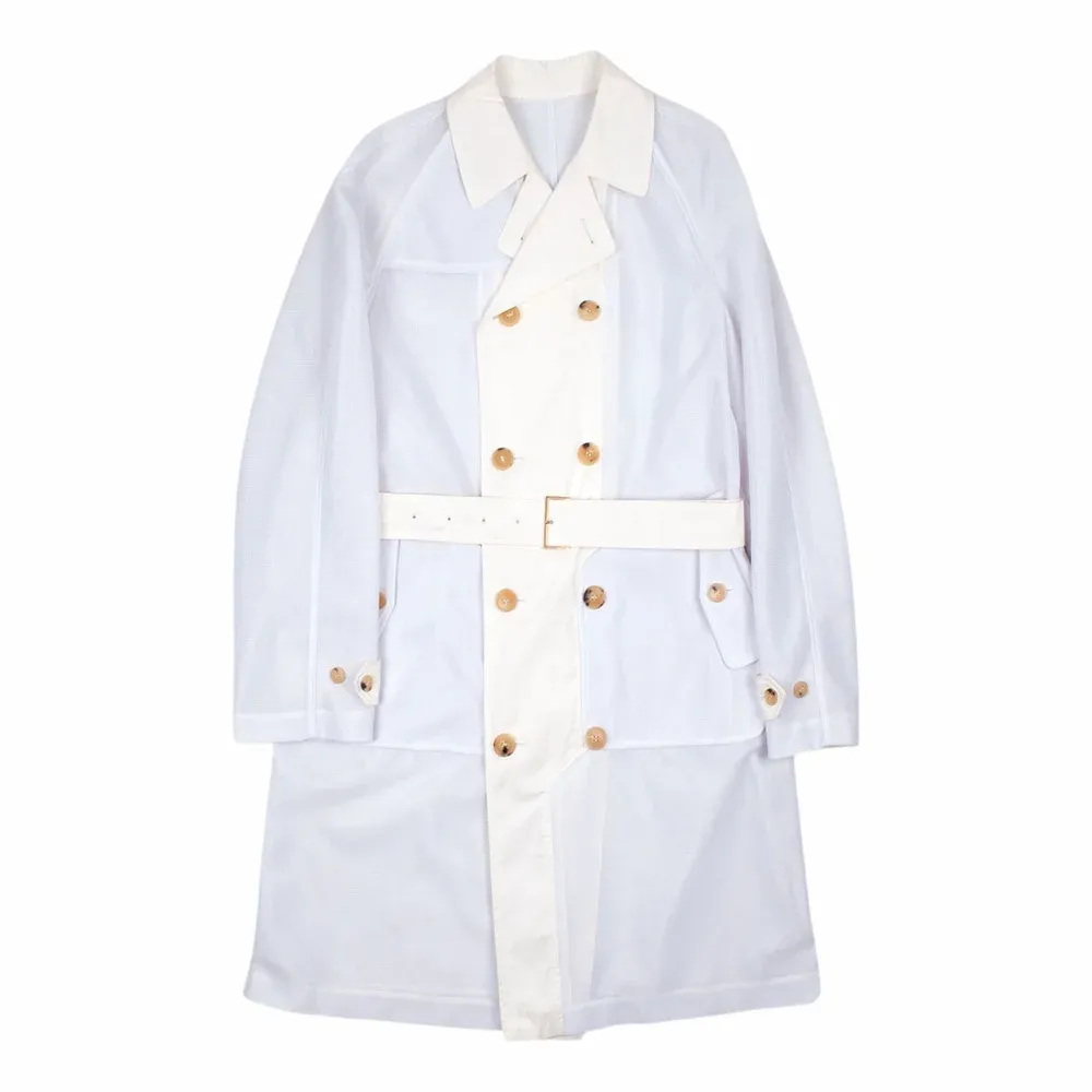 Gucci 2020SS Outline Recycled Nylon Double-Breasted Trench Coat