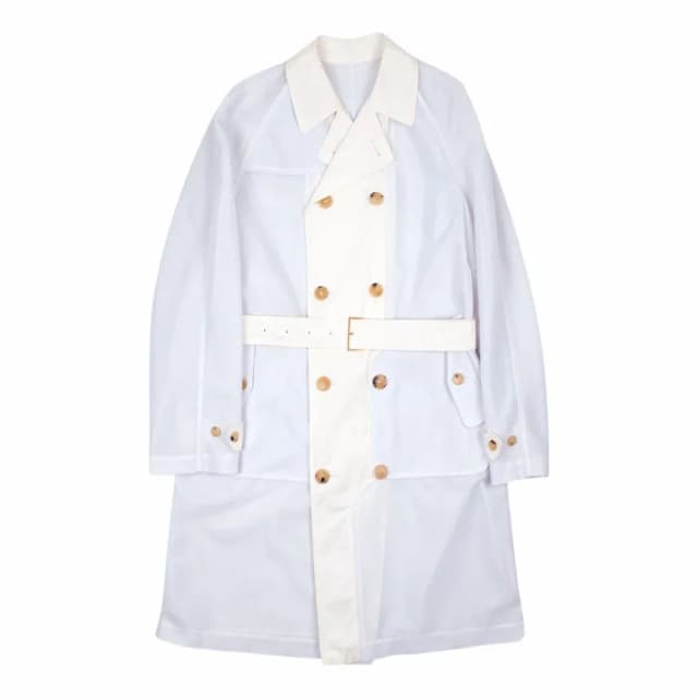 Gucci 2020SS Outline Recycled Nylon Double-Breasted Trench Coat