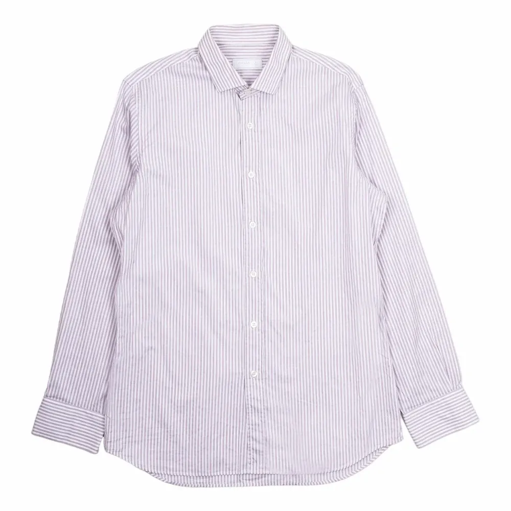 Prada Randig Button-down Skjorta