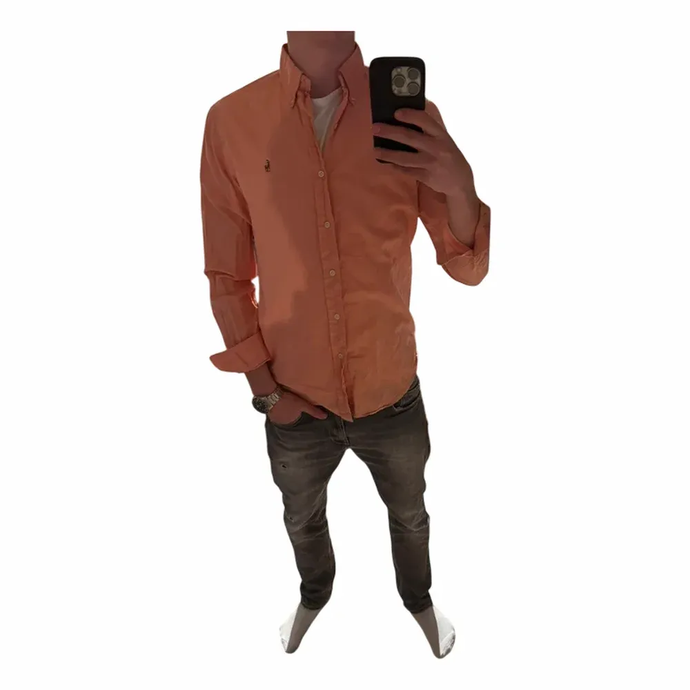 Ralph Lauren Custom Fit Garment-Dyed Oxford Shirt