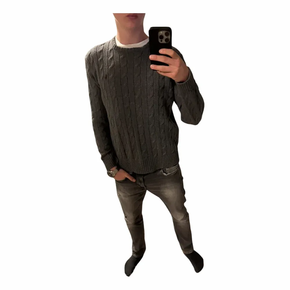 Ralph Lauren Cable-Knit Cotton Sweater