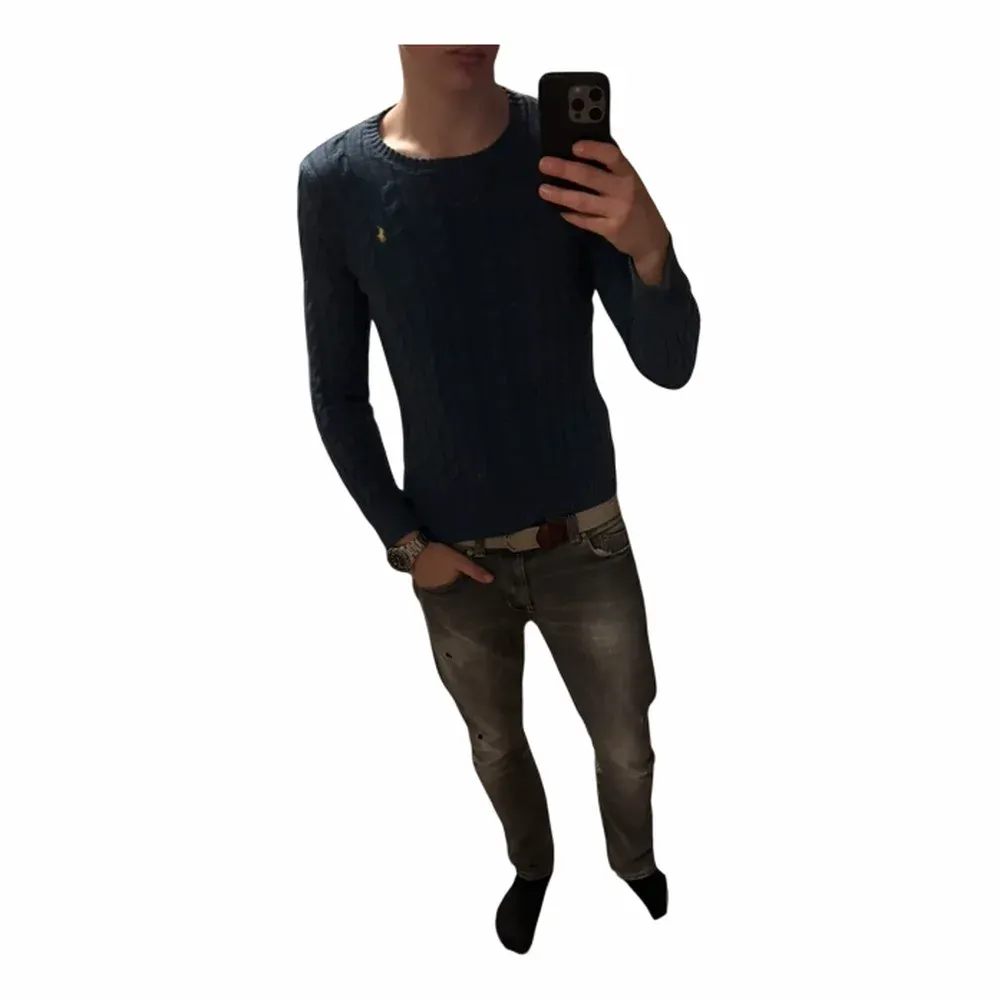 Ralph Lauren Cable-Knit Cotton Sweater
