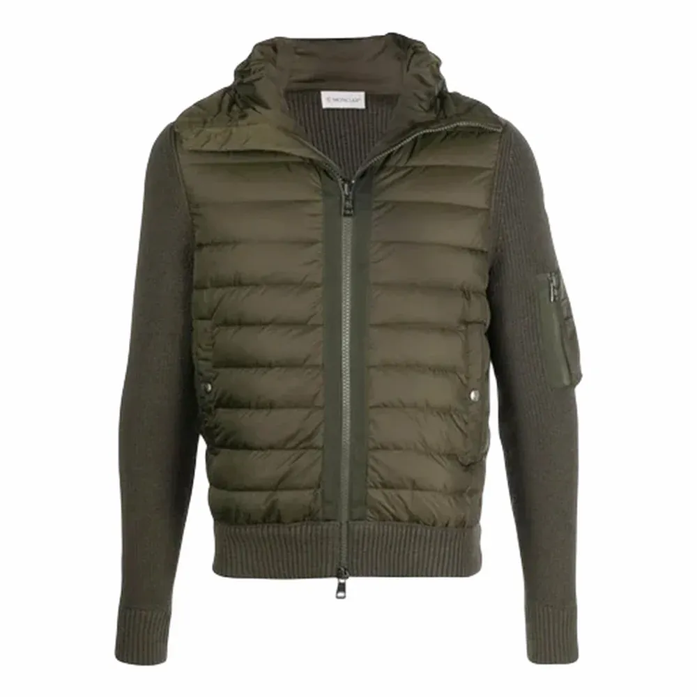Moncler Tricot Padded Cardigan