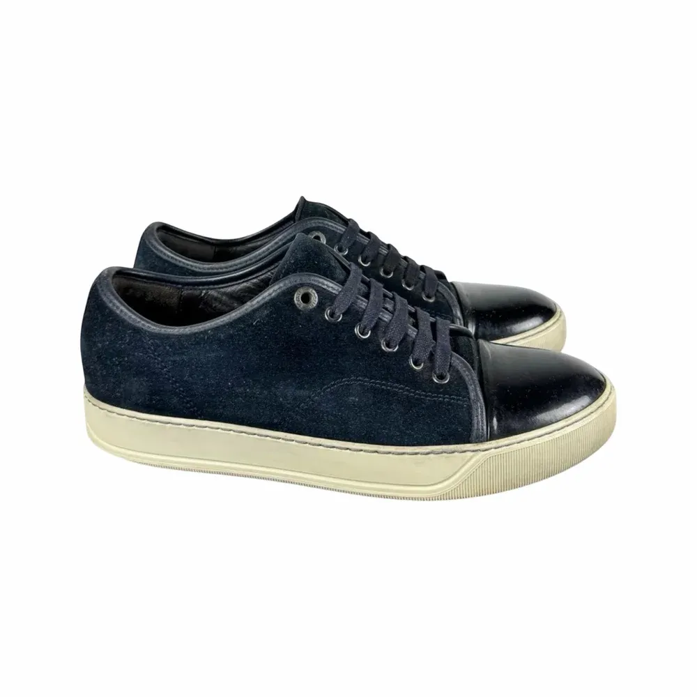 Lanvin DBB1 Patent Cap Toe Sneaker