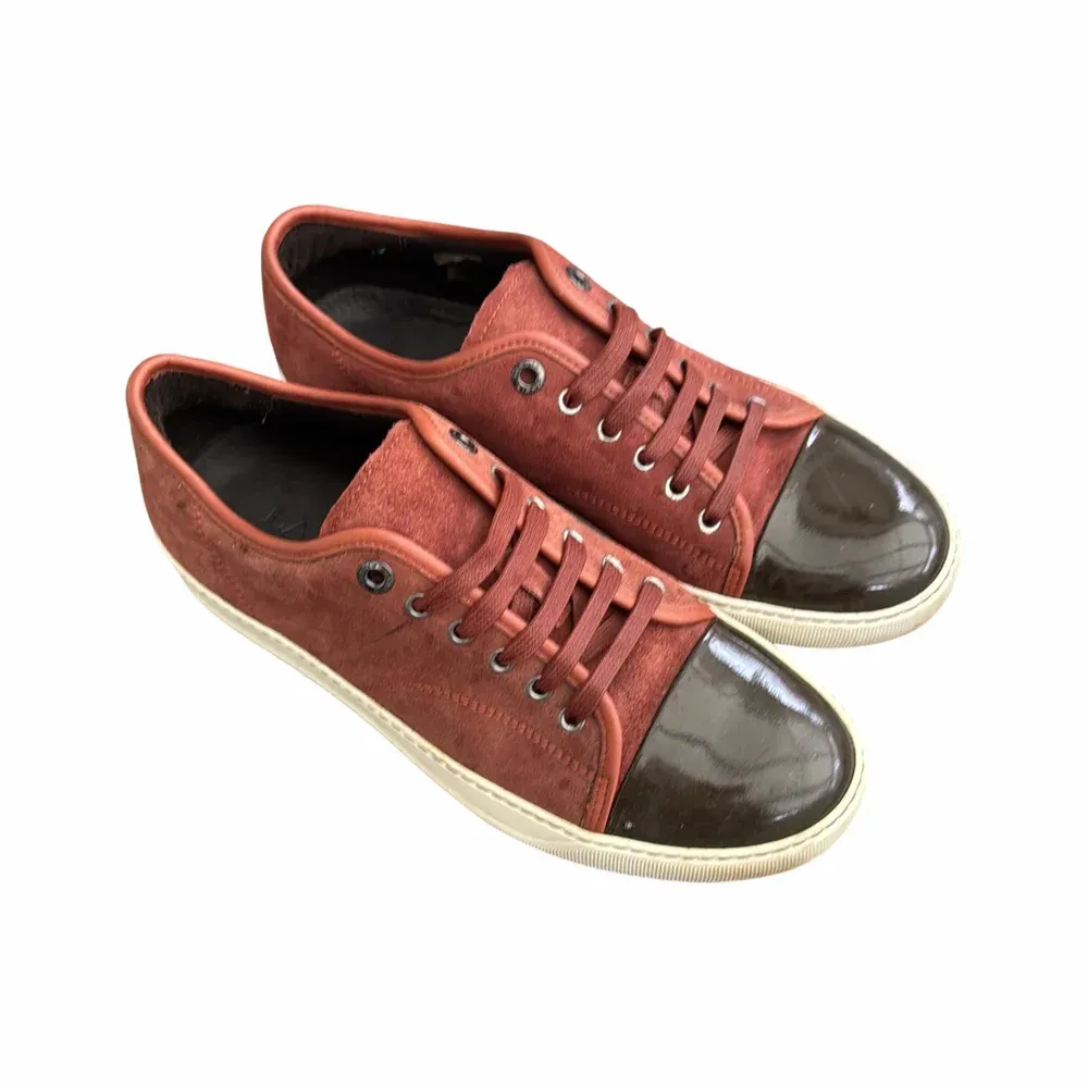 LANVIN DBB1 Cap-Toe Sneaker