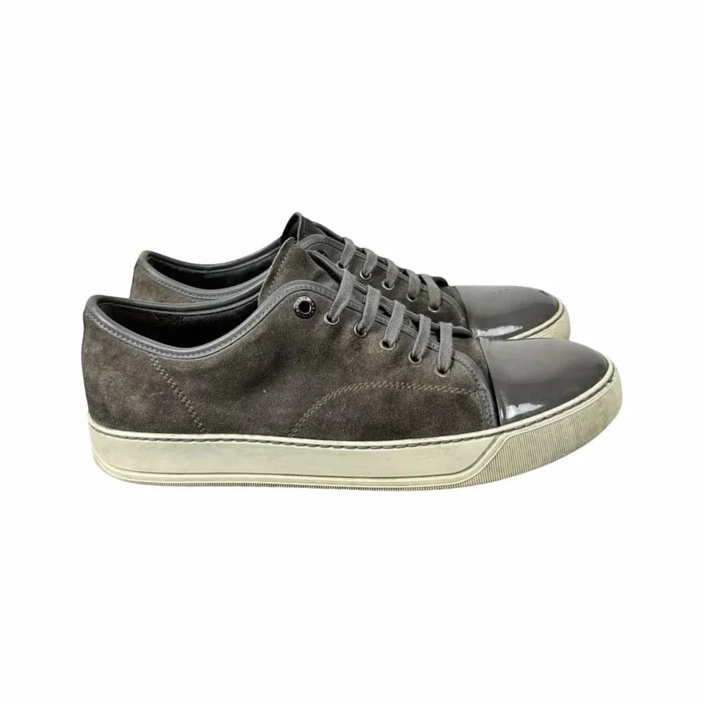 Lanvin DBB1 Patent Cap Toe Sneaker