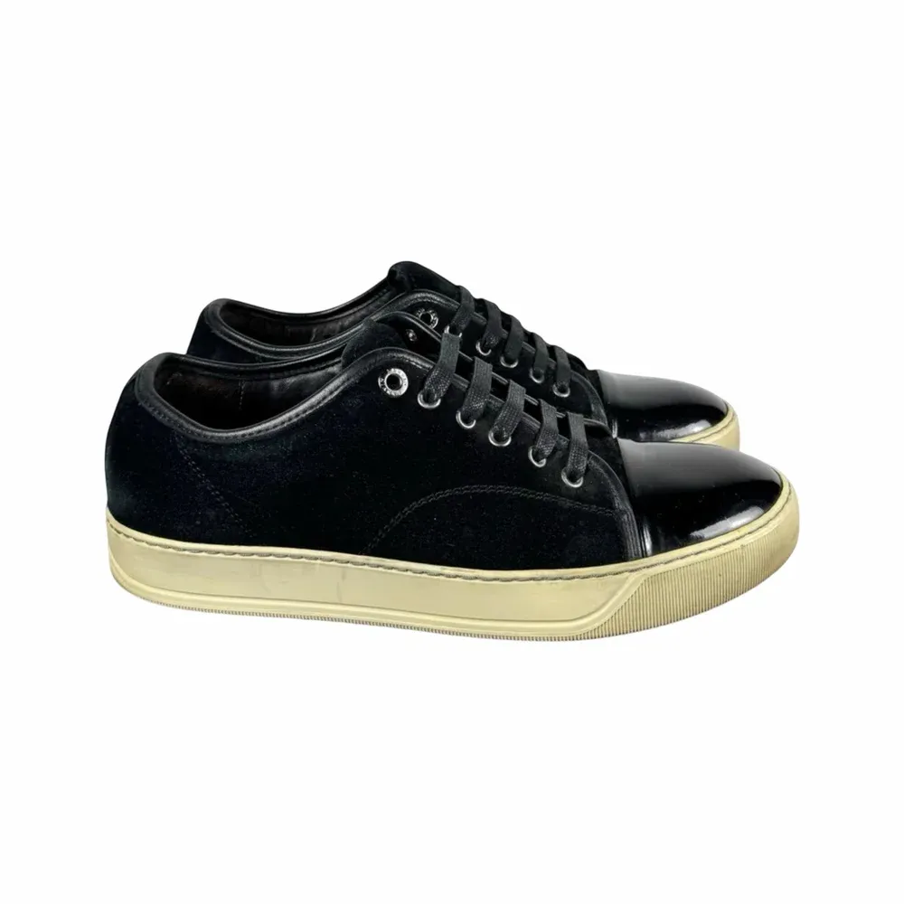 Lanvin DBB1 Patent Cap Toe Sneaker