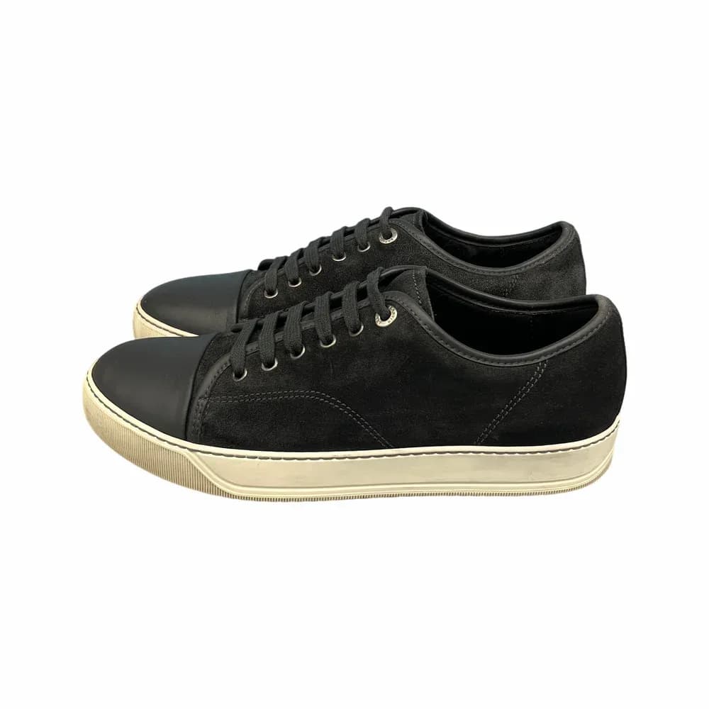 LANVIN DBB1 Nappa Cap Toe Sneaker