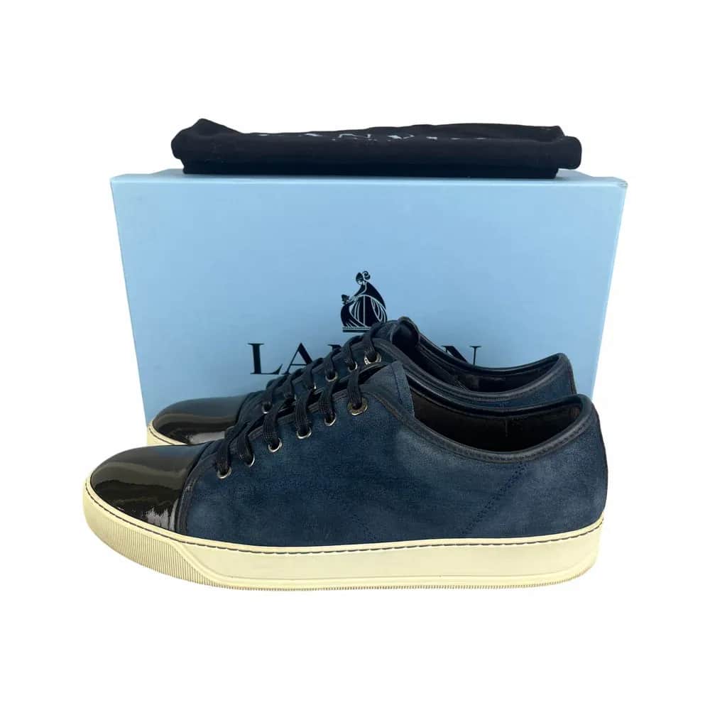 Lanvin DBB1 Patent Cap Toe Sneaker