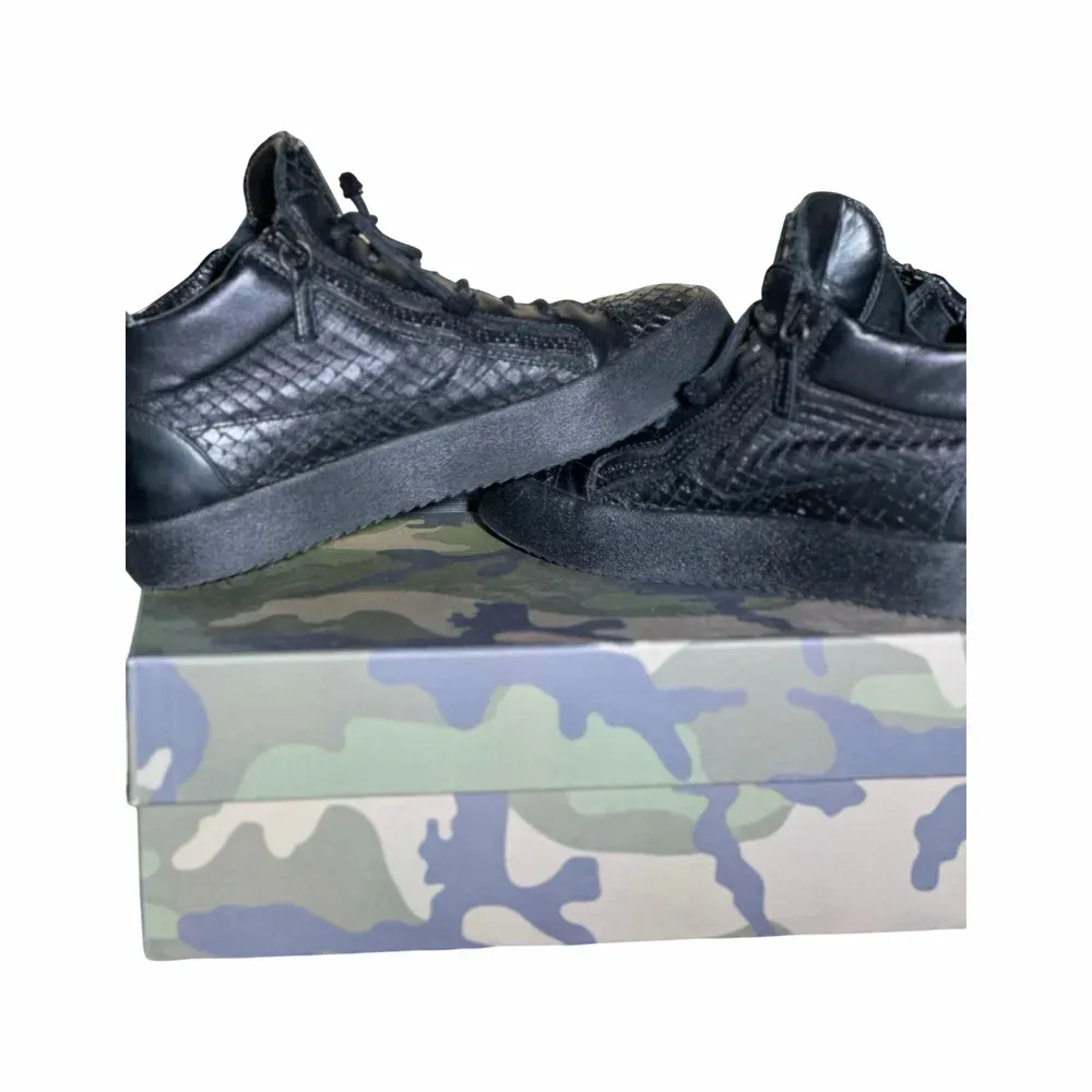 Giuseppe Zanotti Kriss Double Zip High-Top Sneakers