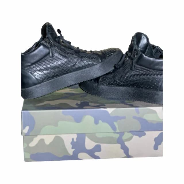 Giuseppe Zanotti Kriss Double Zip High-Top Sneakers
