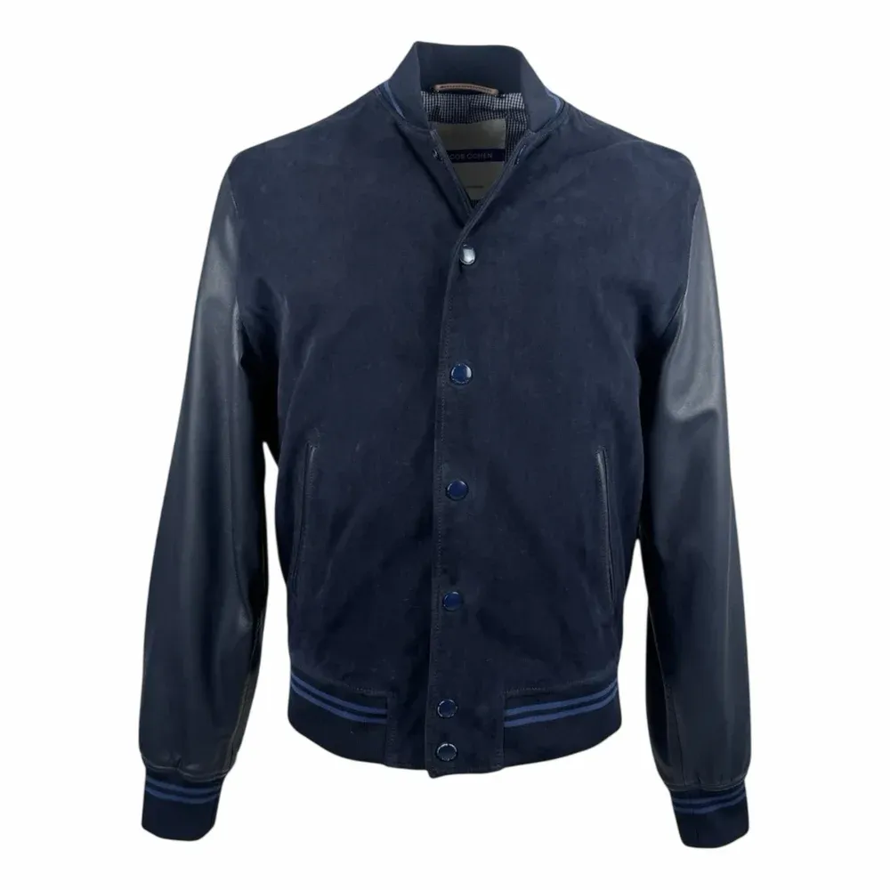JACOB COHEN Suede Bomber Jacket