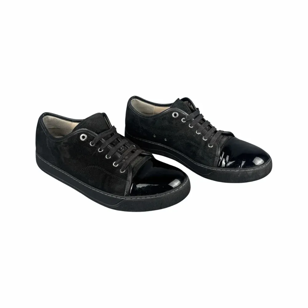 Lanvin DBB1 Patent Cap Toe Sneaker