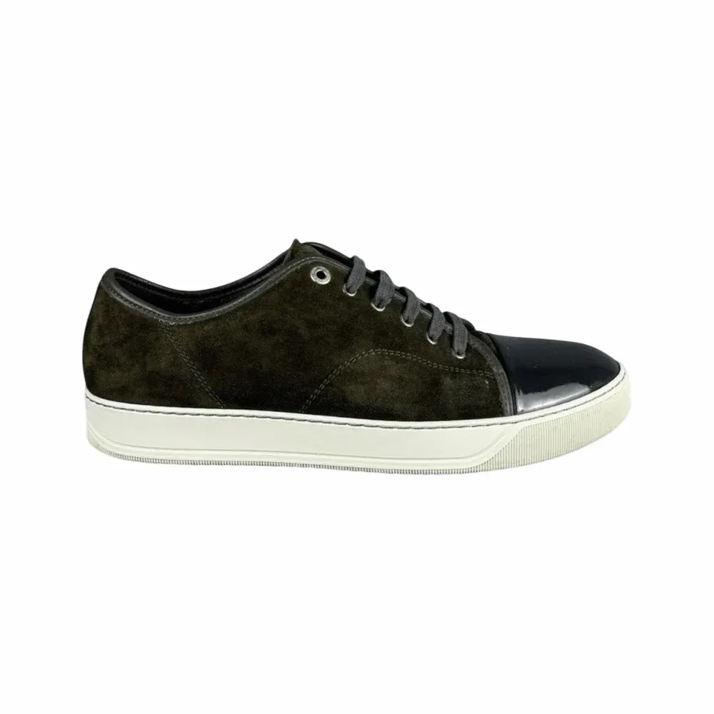 Lanvin DBB1 Patent Cap Toe Sneaker