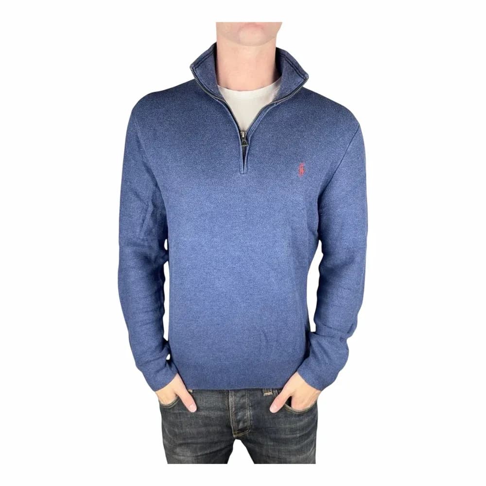 Ralph Lauren Half-Zip Cotton Sweater
