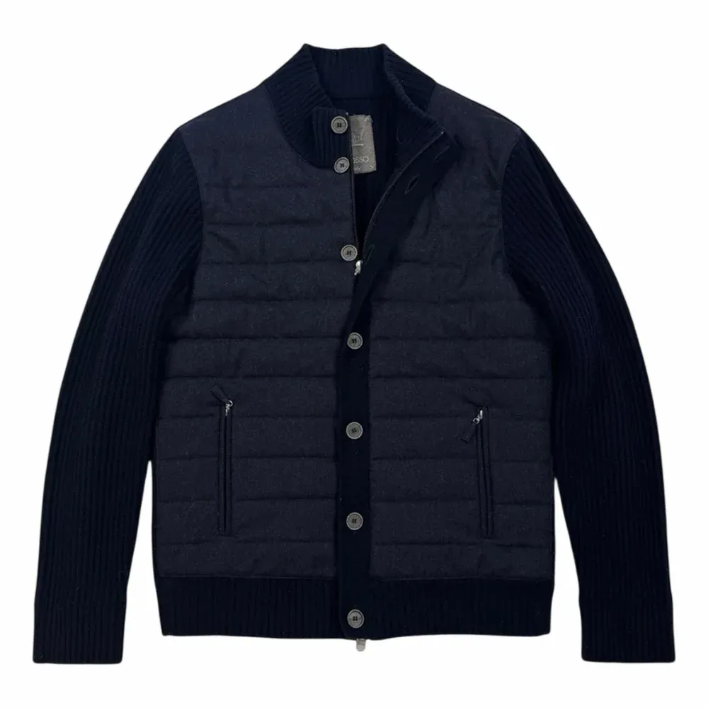 Gran Sasso Hybrid Zip Cardigan