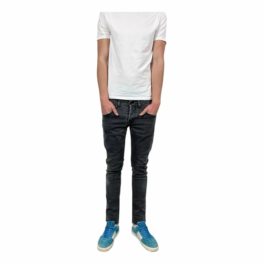 DONDUP Stilrena Grå Denimjeans