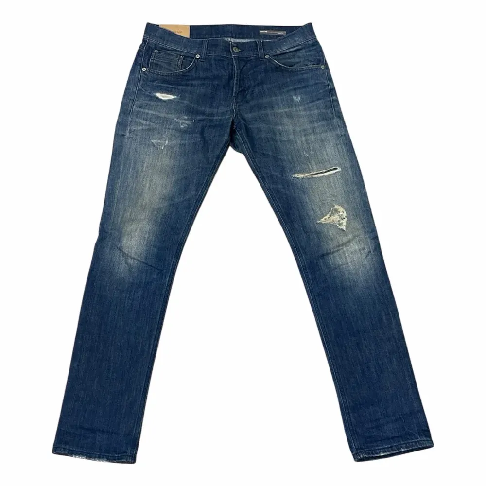 DONDUP Distressed Slim-Fit Jeans