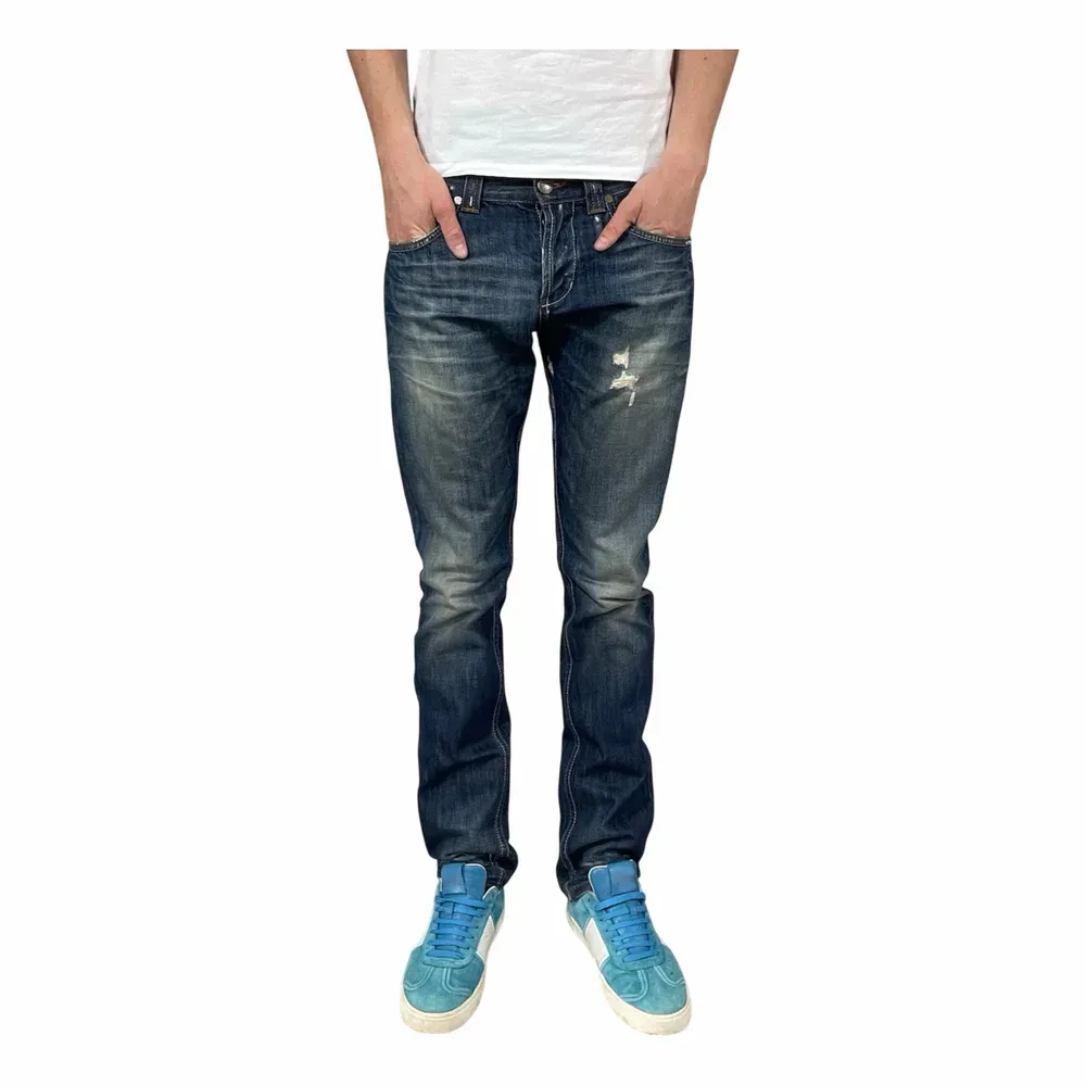 DONDUP Slim-fit Jeans med Slitningar