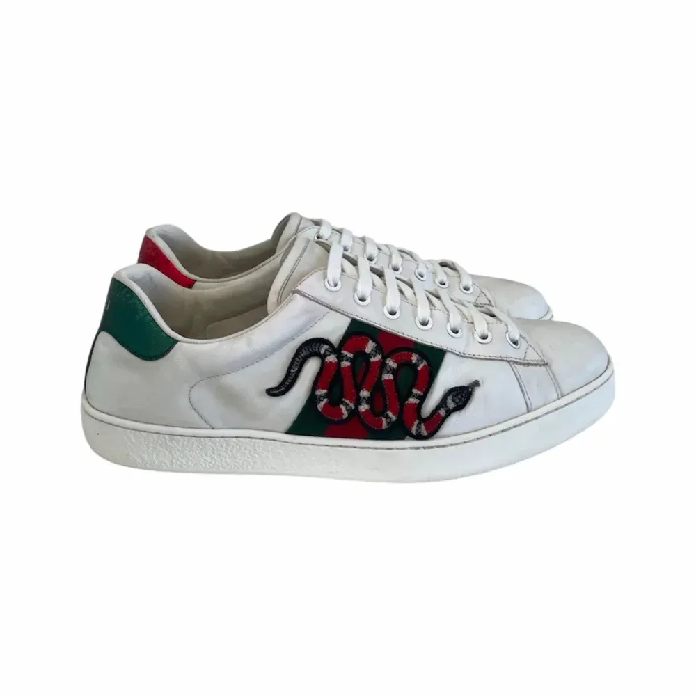 Gucci Ace Embroidered Snake Sneaker