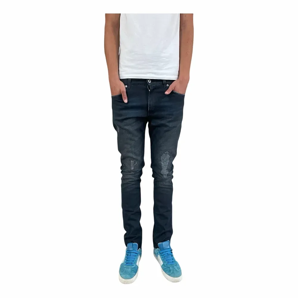 Dondup Skinny Fit Distressed Denim