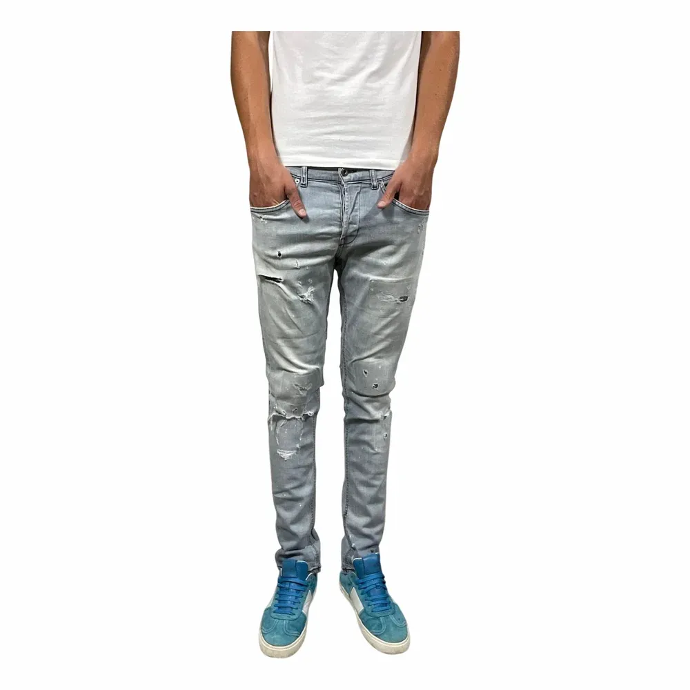 Dondup P001 Paint Splatter Slim-Fit