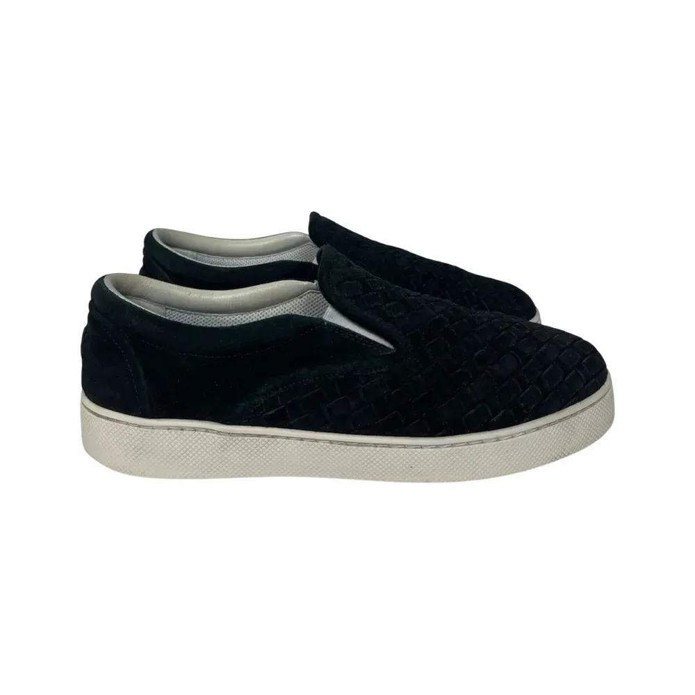 Bottega Veneta Intrecciato Suede Slip-On Sneakers