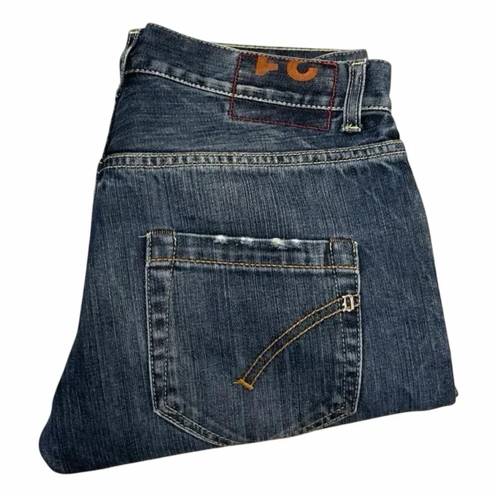 DONDUP Slim Fit Jeans med Slitningar