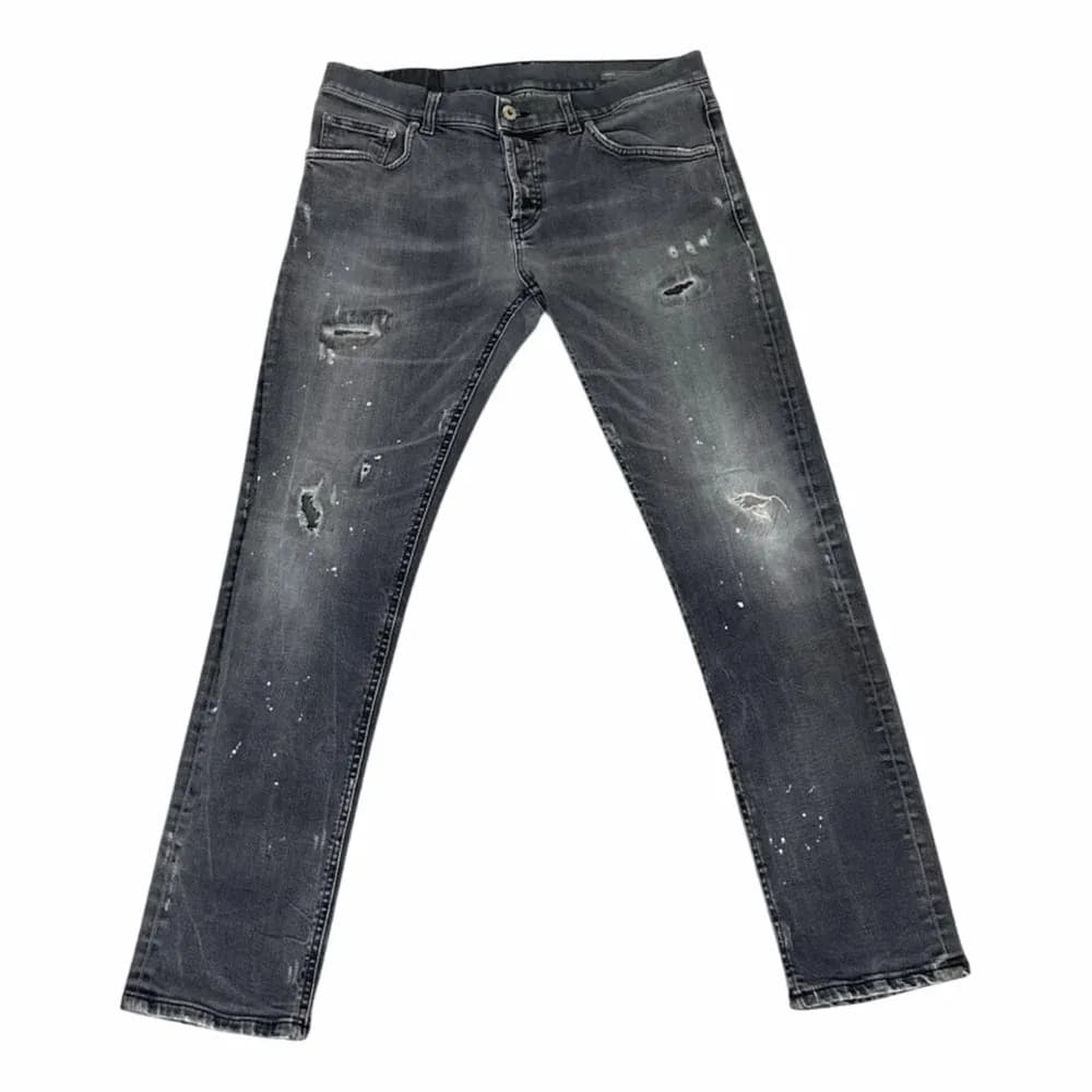 DONDUP Slim Fit Jeans med Slitningar