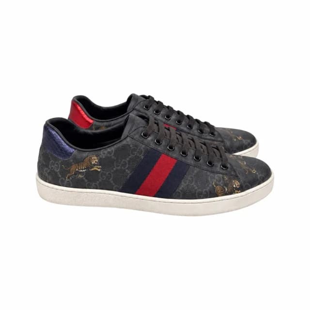 Gucci Ace GG Supreme Tiger Sneakers