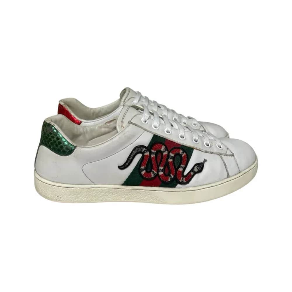 Gucci Ace Embroidered Snake Sneaker