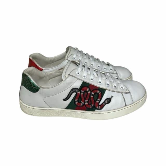 GUCCI Ace Leather Sneakers