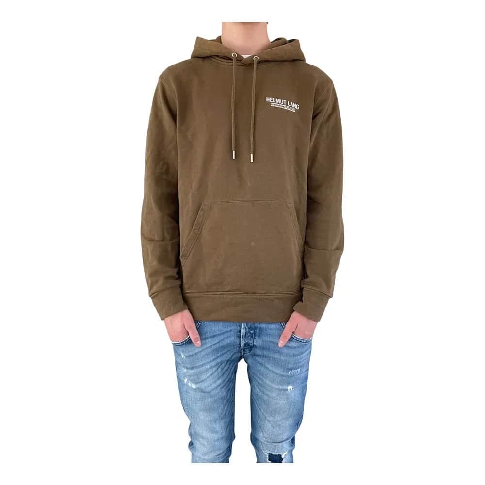 HELMUT LANG Minimalist Cotton Hoodie