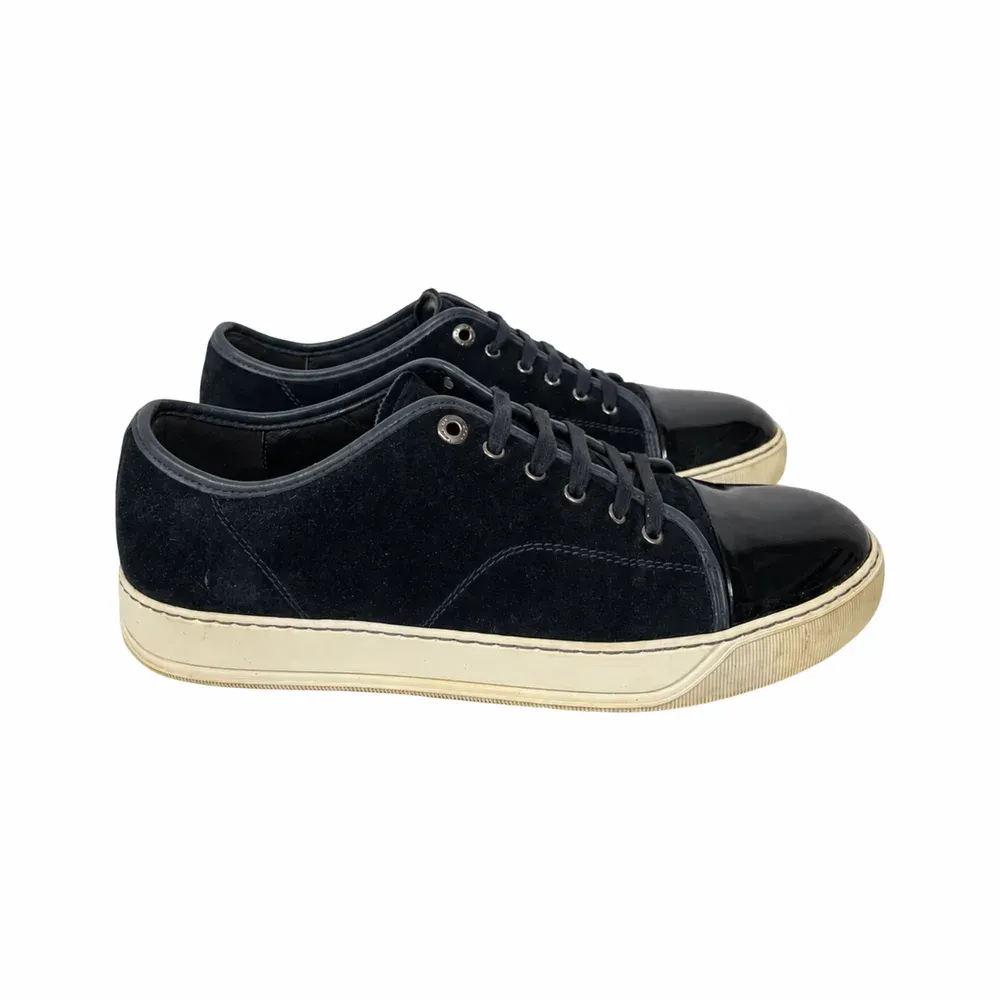 Lanvin DBB1 Patent Cap Toe Sneaker
