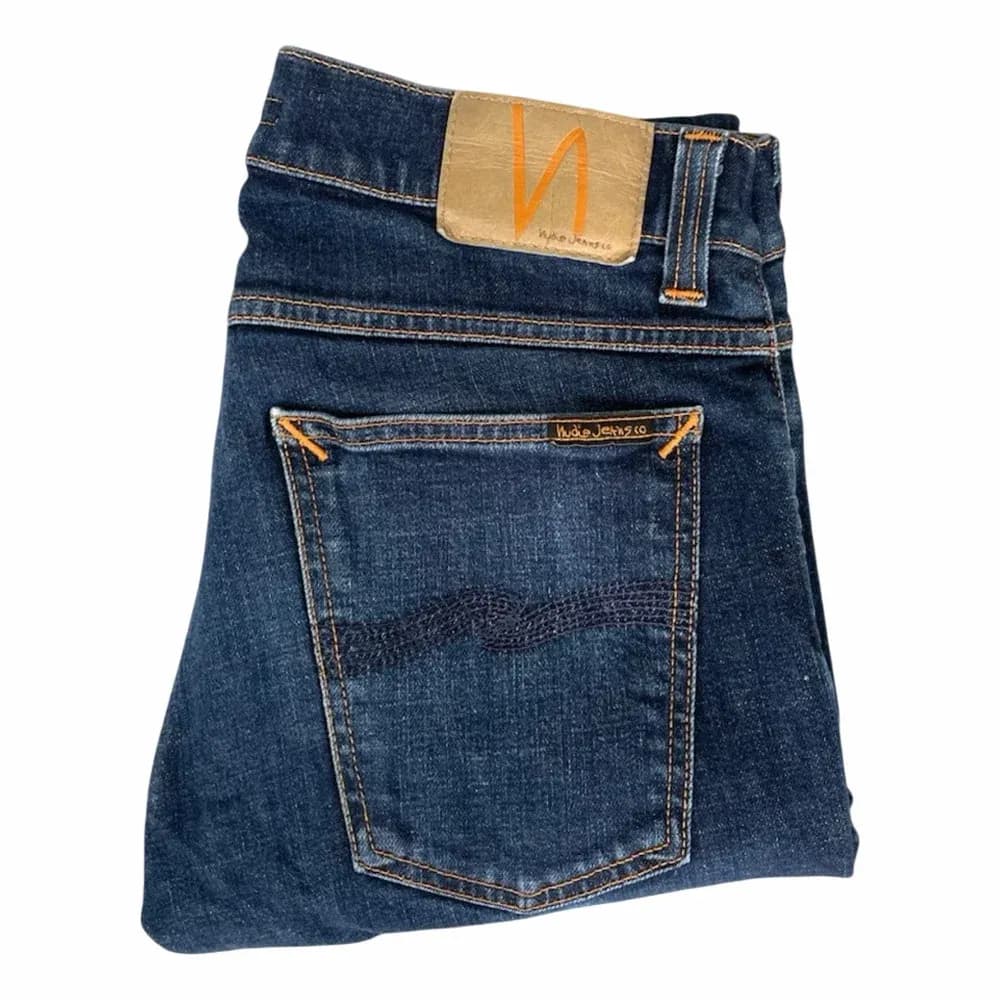 Nudie Skinny Slim Fit Dry Denim