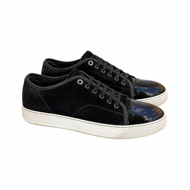 Lanvin DBB1 Patent Cap Toe Sneaker