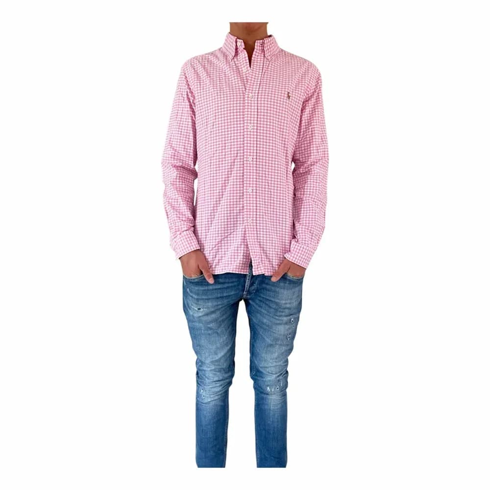 Ralph Lauren Slim Fit Gingham Oxford Shirt