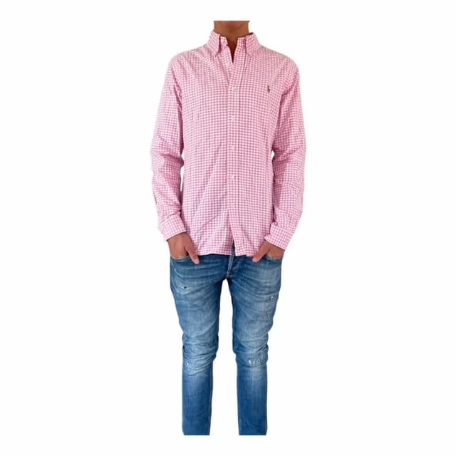 Ralph Lauren Slim Fit Gingham Oxford Shirt