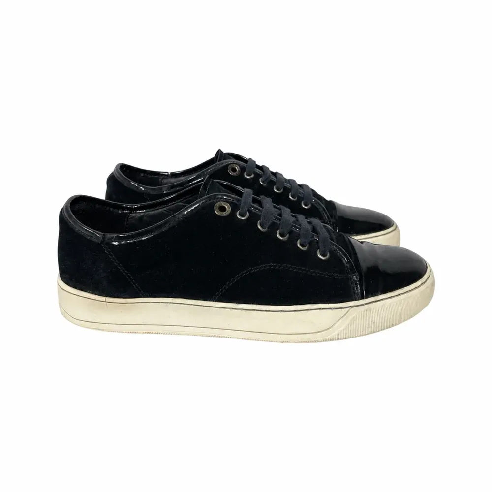 Lanvin DBB1 Patent Cap Toe Sneaker