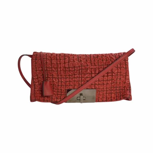 Celine Watch Me Gaufre Clutch