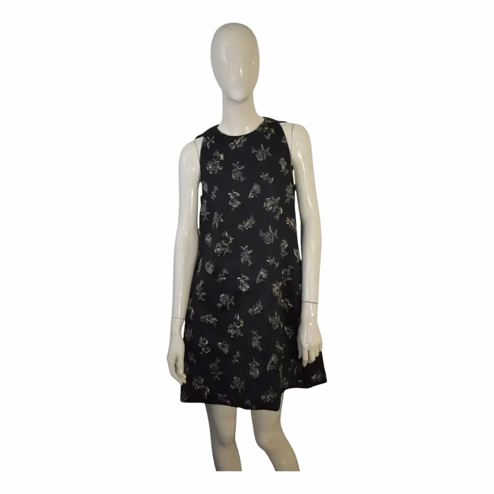 Balenciaga Tortoiseshell Printed Crepe Shift Dress