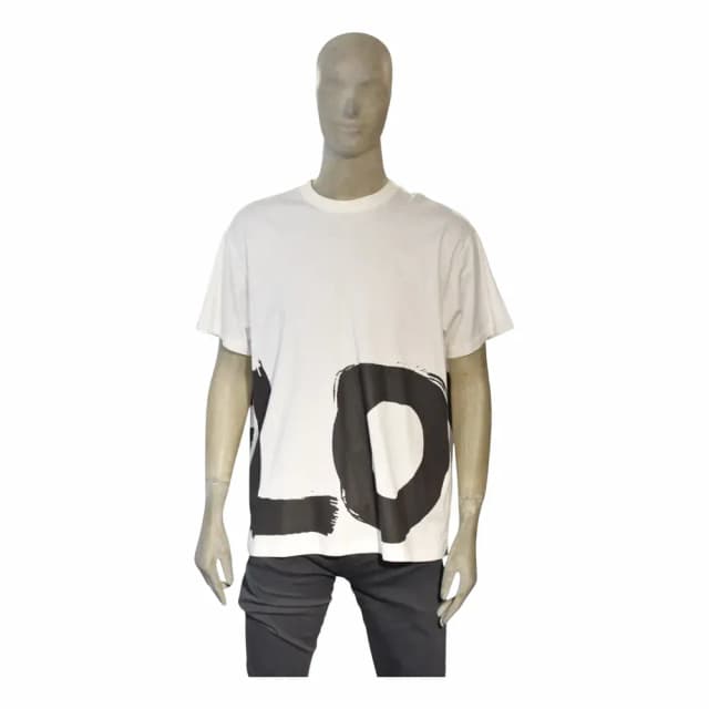 Burberry Love Print Cotton Oversized T-Shirt
