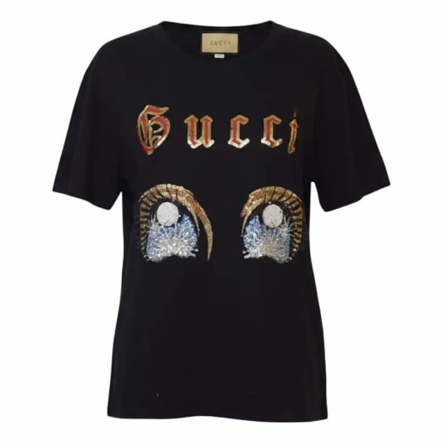 Gucci Sequin-Embellished Amor Caecus T-Shirt