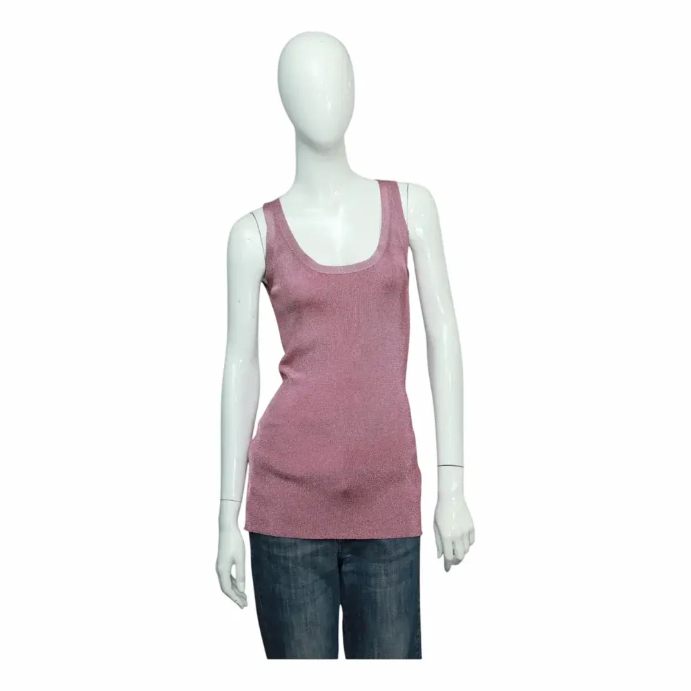 Gucci Rib Scoop Neck Tank Top