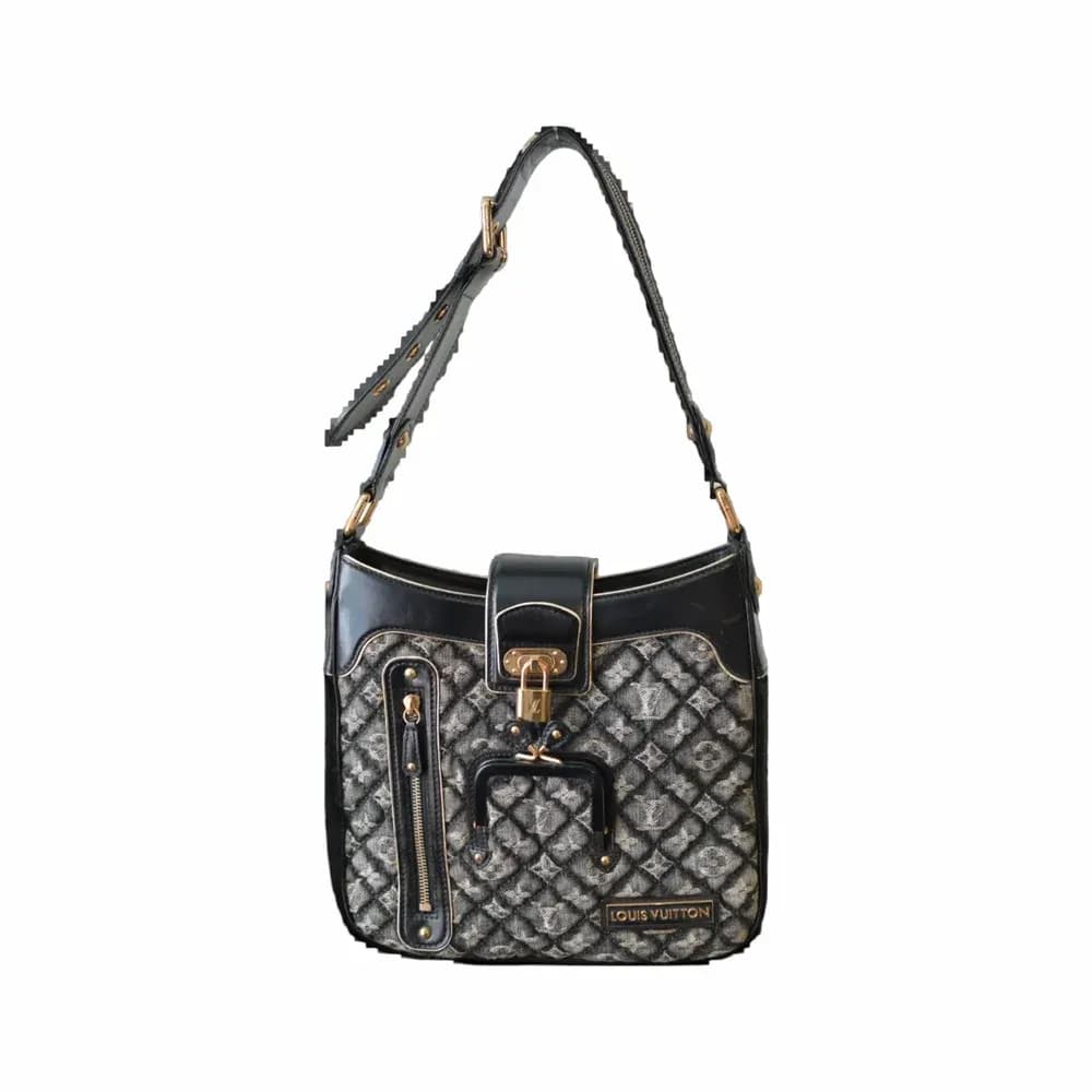 Louis Vuitton Quilted Monogram Denim Musette Bag