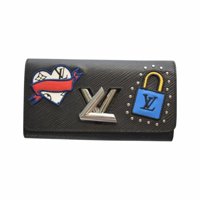 Louis Vuitton Portefeuille Twist LV Stories / Patches