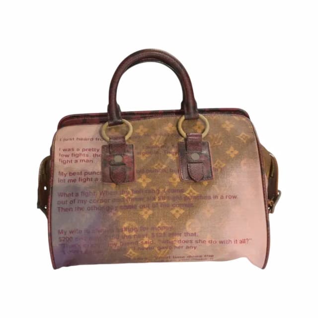 Louis Vuitton Richard Prince Monogram Graduate Jokes Bag