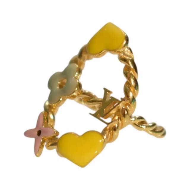 Louis Vuitton Sweet Monogram Spiral Ring