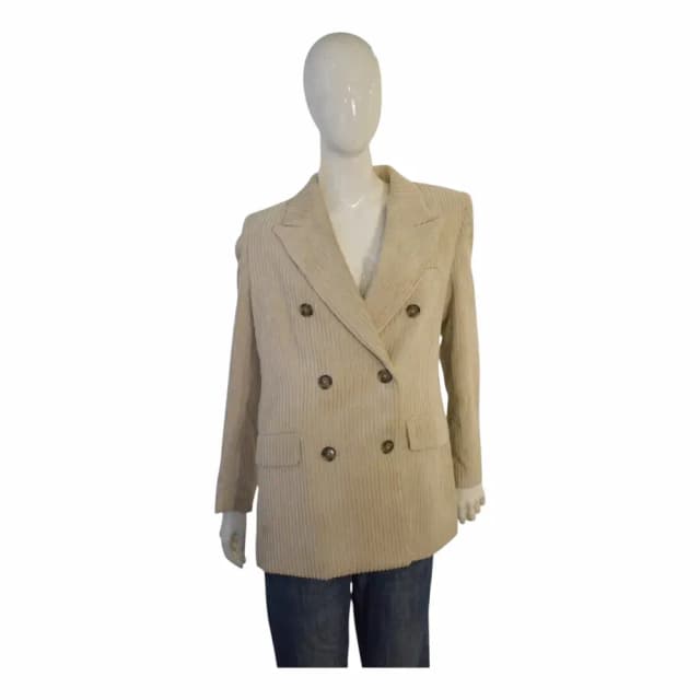 Isabel Marant Daleyo Double-breasted Corduroy Blazer