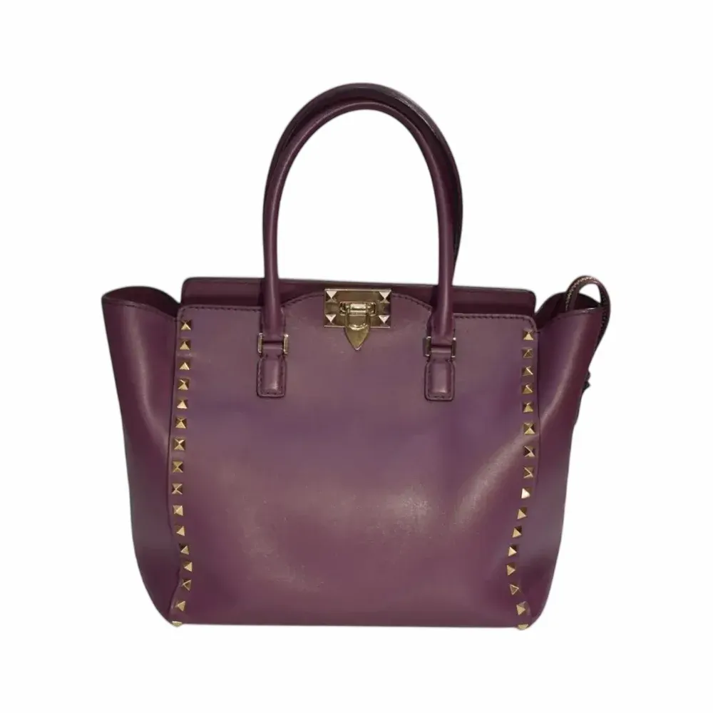 Valentino Rockstud Small Double Handle Tote